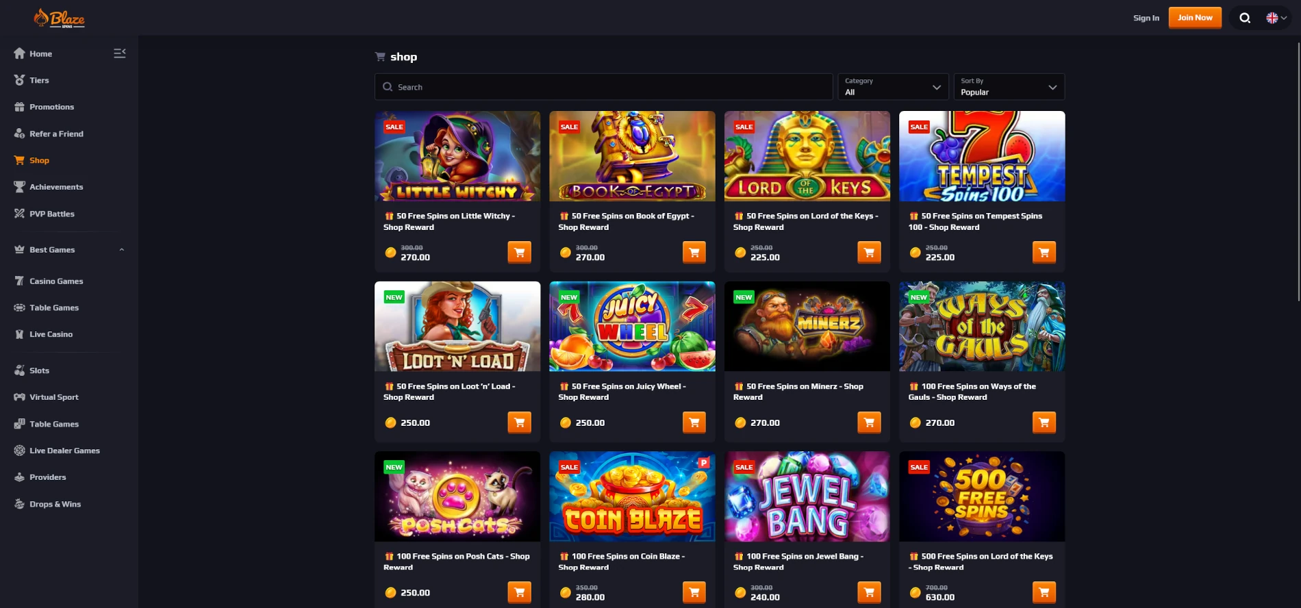 blaze-spins-casino-shop