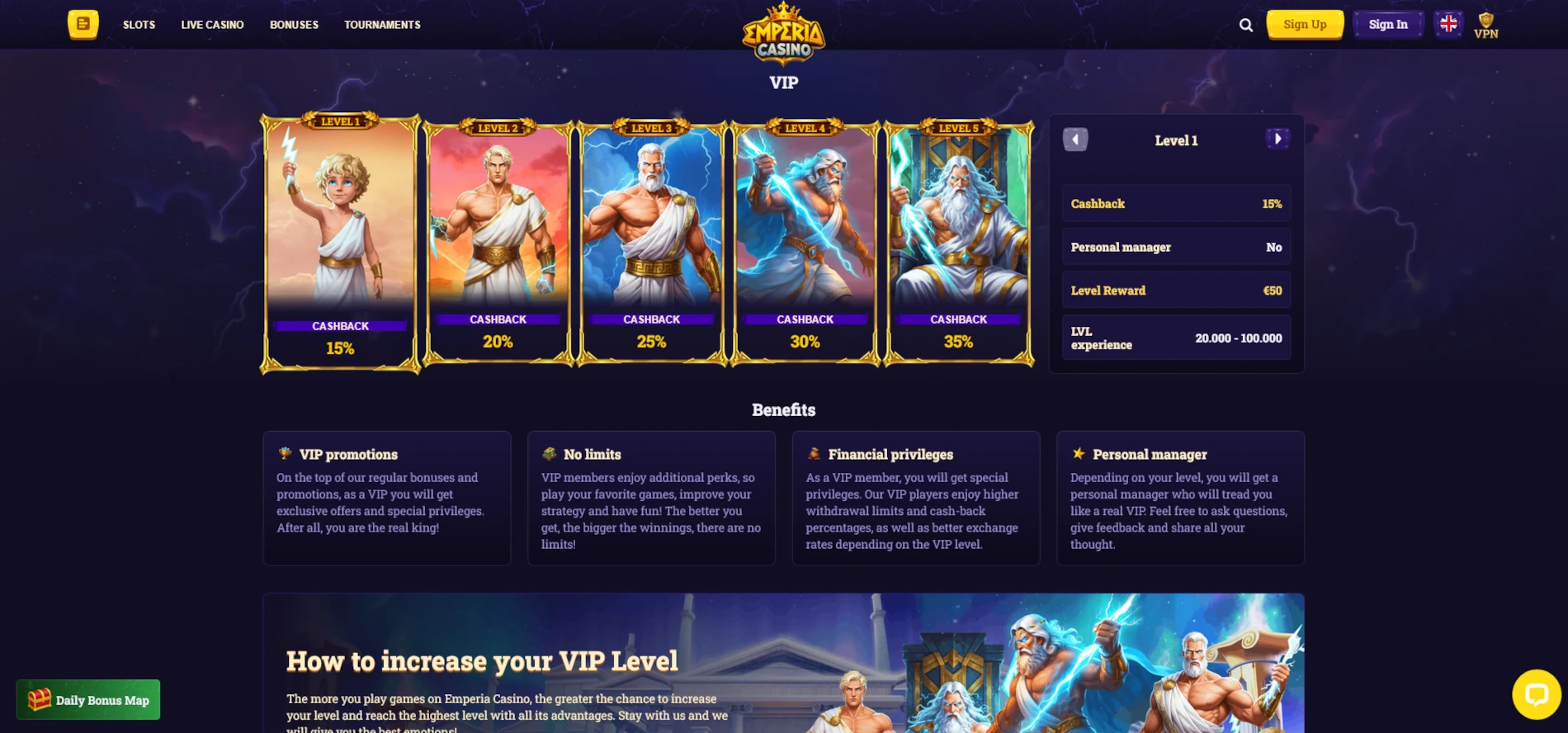 emperia-casino-vip-levels