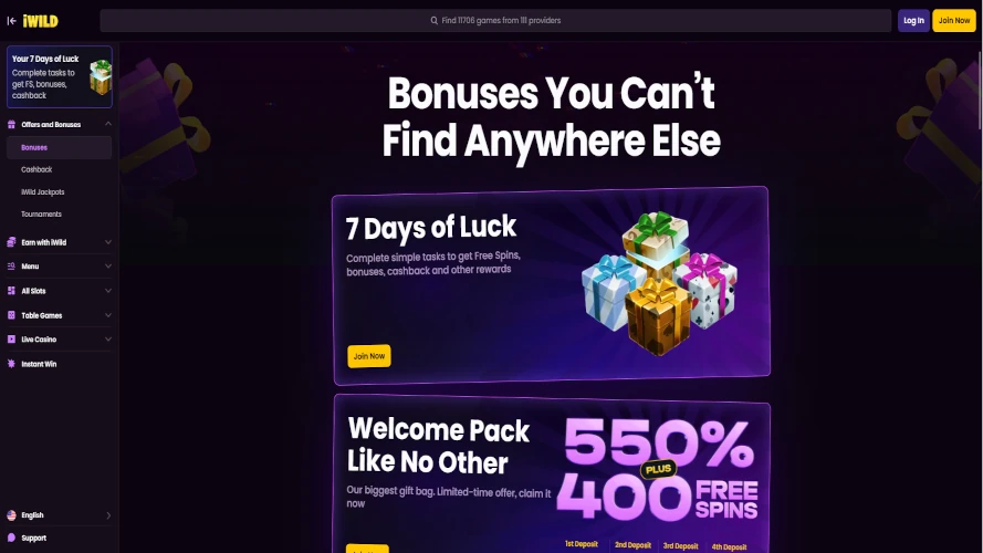 iwild-casino-bonuses