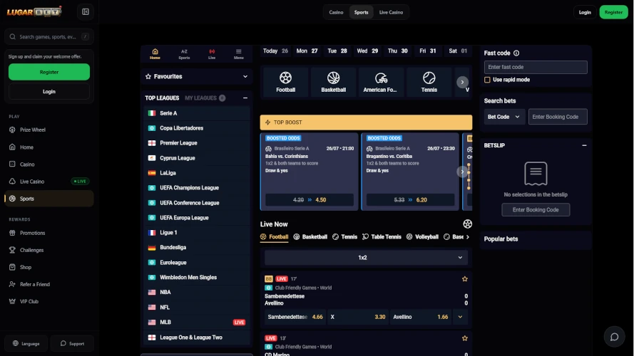 lugarbet-casino-sports