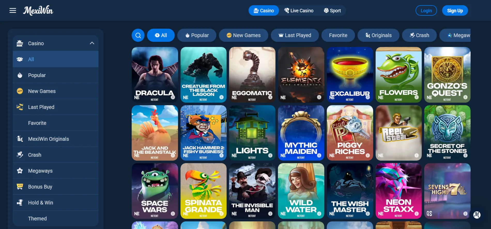 mexiwin-casino-all-games
