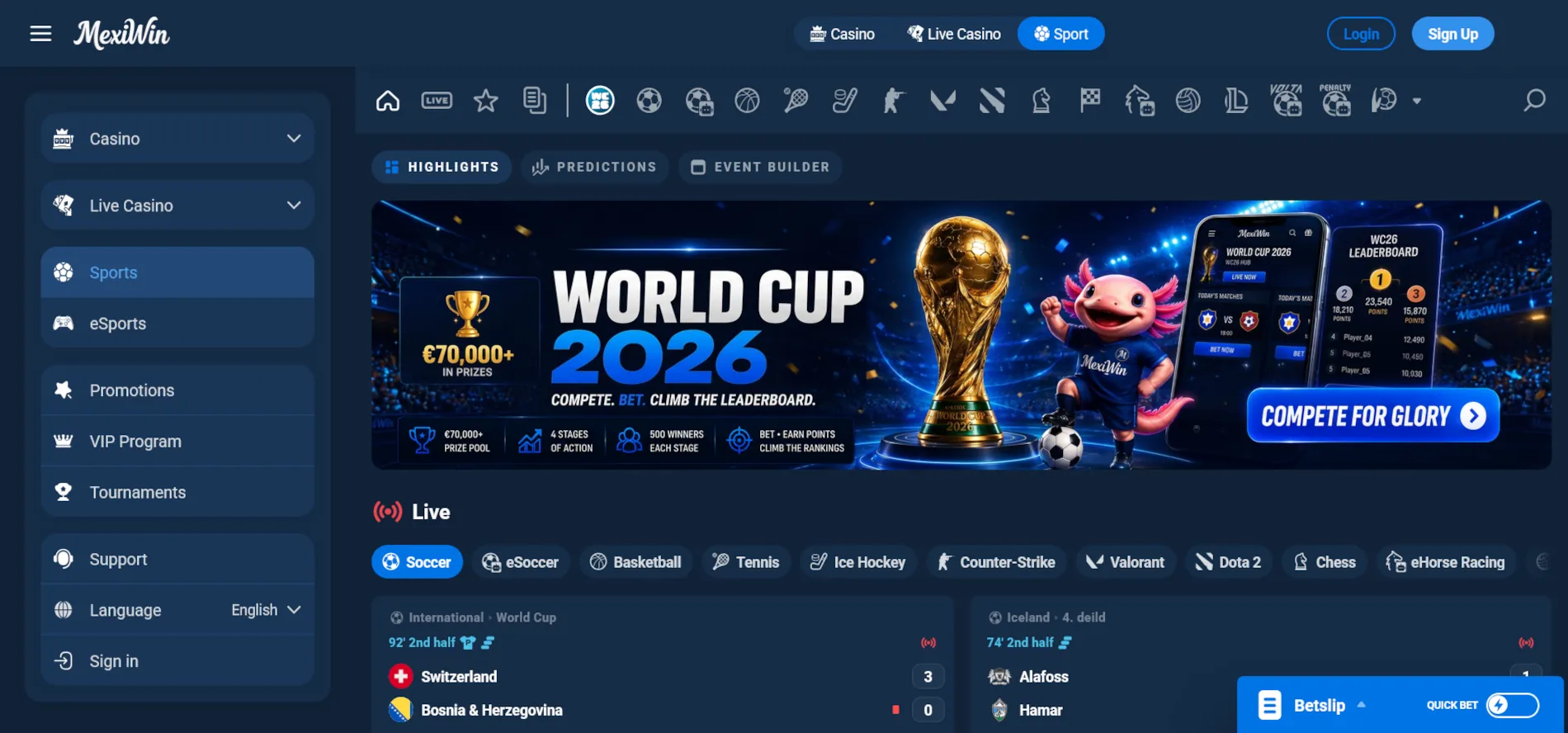 mexiwin-casino-sport