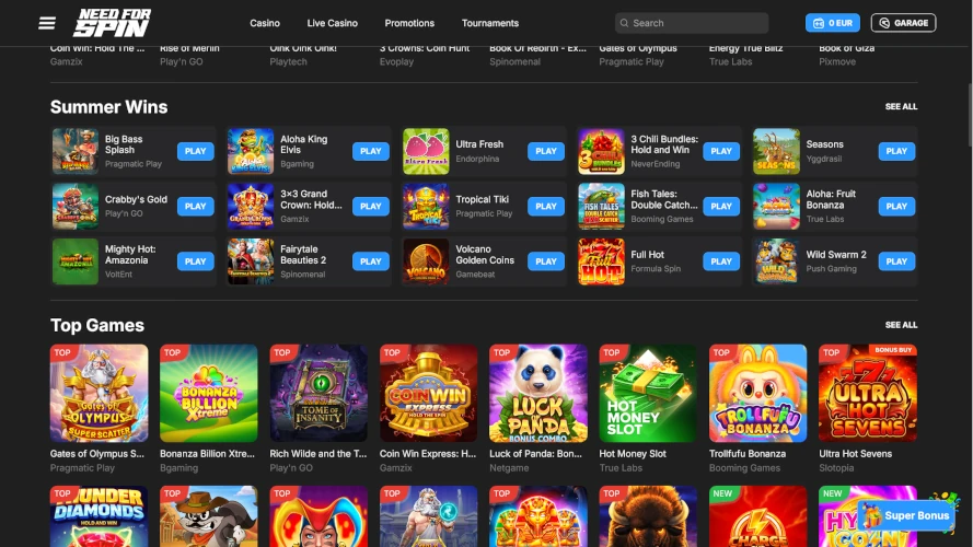 need-for-spin-casino-home-2