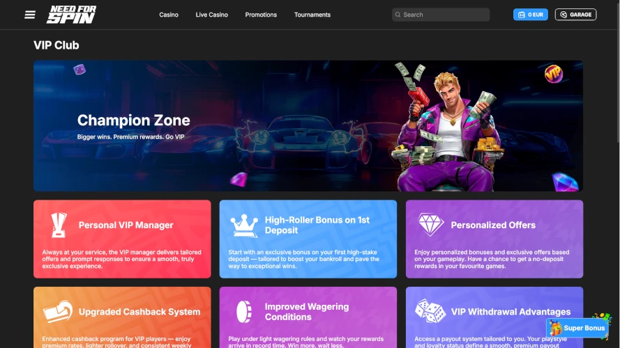 need-for-spin-casino-vip-club