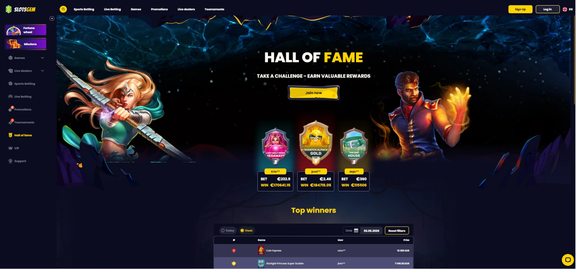 slotsgem-casino-hall-of-fame