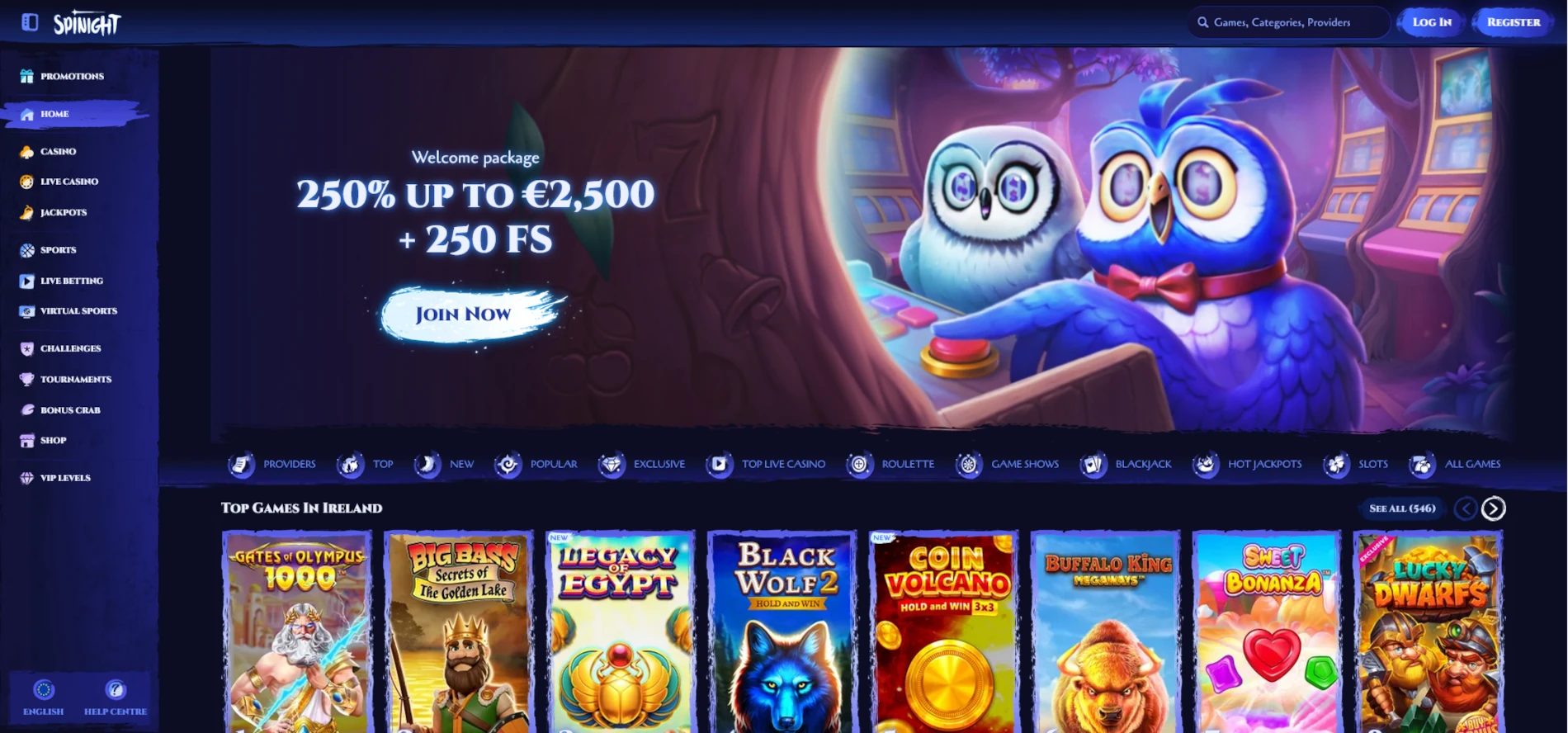 spinight-casino-home