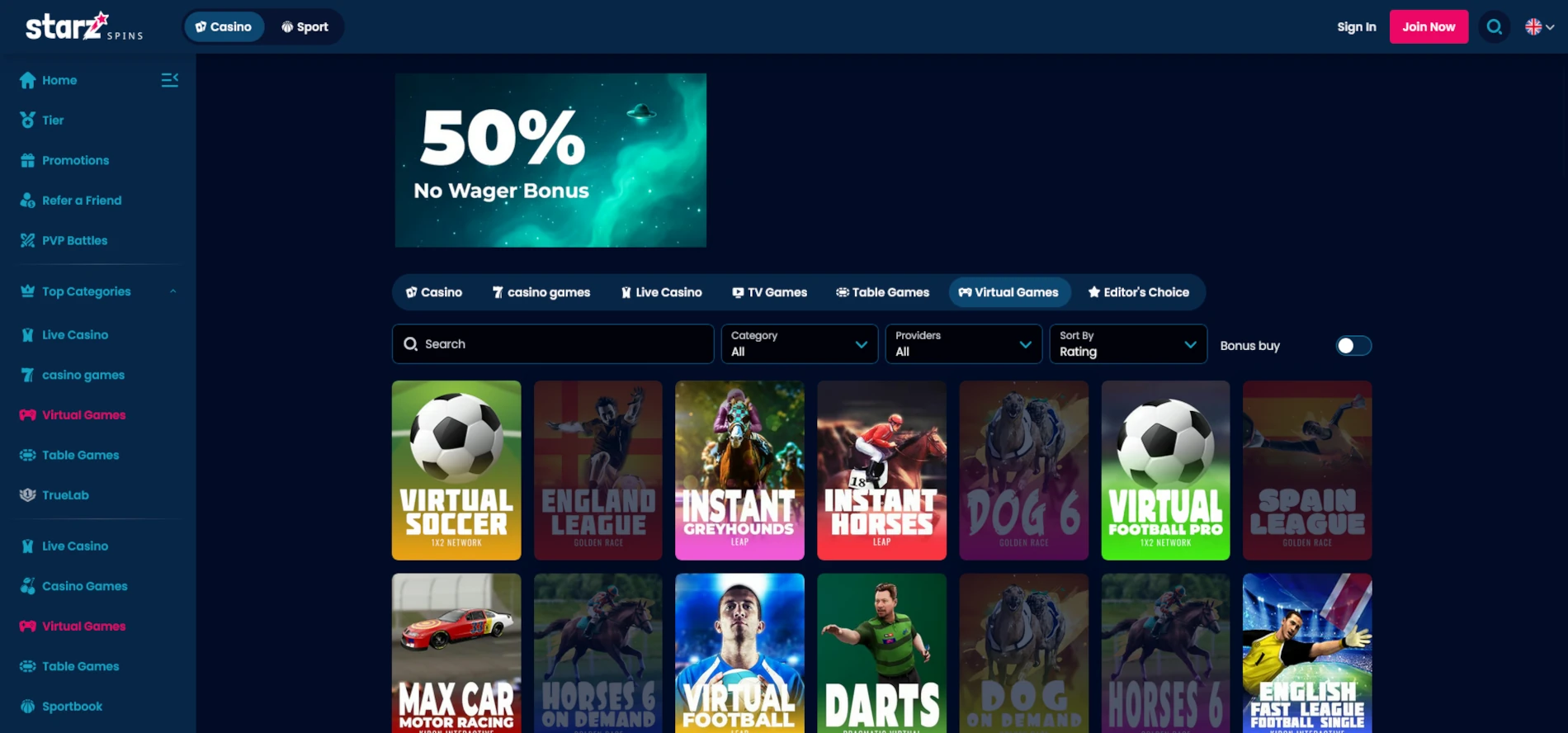 starz-spins-casino-virtual-games