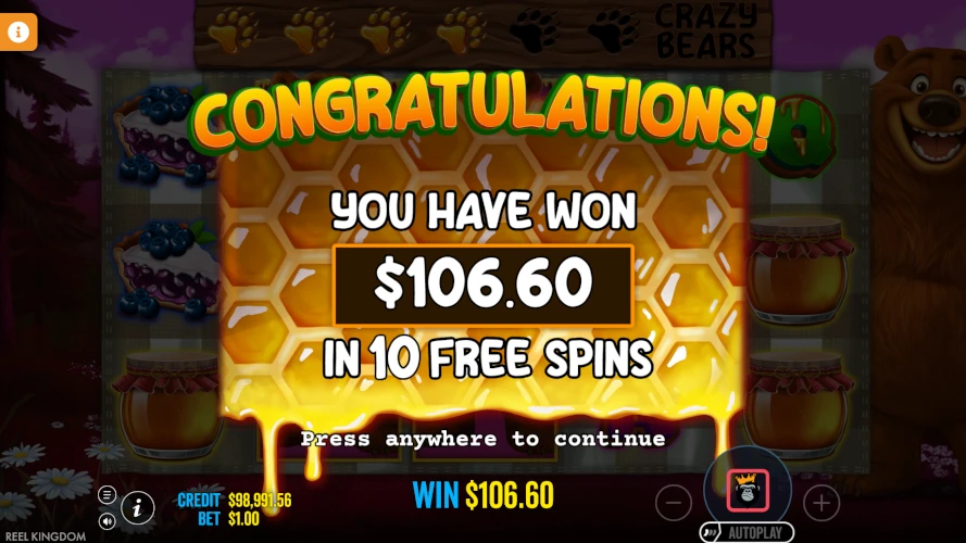 bear-crazy-total-win-106.60