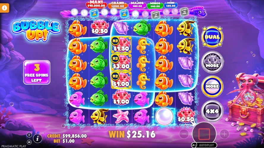 bubble-up!-winning-combination