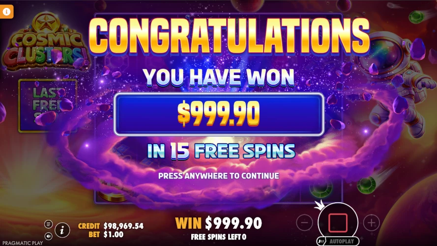 cosmic-clusters-total-win-999.90