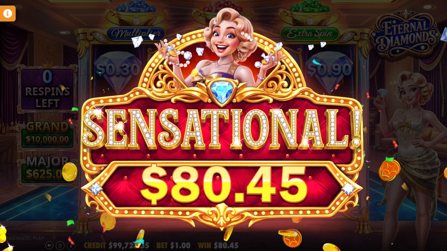 eternal-diamonds-sensational-win-80.45