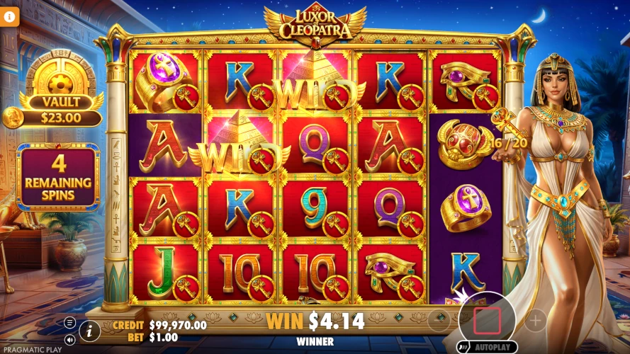luxor-of-cleopatra-winning-combination